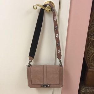Rebecca minkoff love crossbody with beaded strap